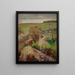 Paisaje primaveral de la campiña - Jacek Malczewski — cuadro enmarcado en la pared