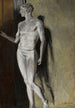 Estudio de una escultura clásica - Jacek Malczewski — vista de la obra