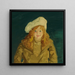 Jackie Jacqueline Hudson - George Wesley Bellows — framed artwork on a wall