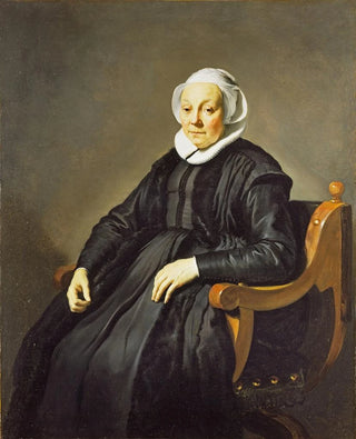 Jacob Adriaensz Backer - Portrait of an Elderly Woman.webp
