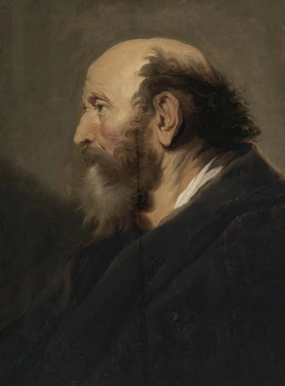 Jacob Adriaensz Backer - Profile Portrait Of A Bearded Man.webp