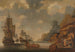 A French squadron near a rocky coast - Jacob Adriaensz Bellevois — artwork view
