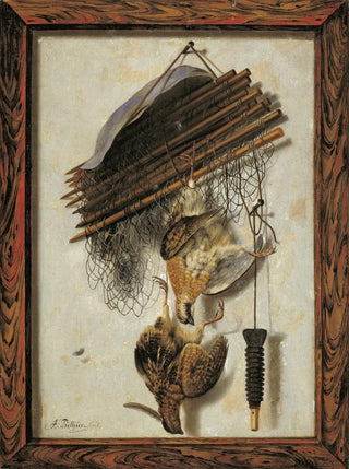 Jacob Biltius - Dead Wildfowl And A Huntsmans Net Trompe Loeil.webp