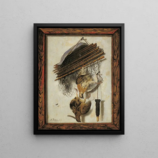 Jacob Biltius - Dead Wildfowl And A Huntsmans Net Trompe Loeil.webp