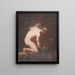 Narciso - Jacob Christoph Le Blon — cuadro enmarcado en la pared