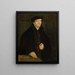 Retrato de Boniface Amerbach - Jacob Clauser — cuadro enmarcado en la pared