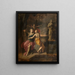 Justice and Peace - Jacob de Backer — framed artwork on a wall