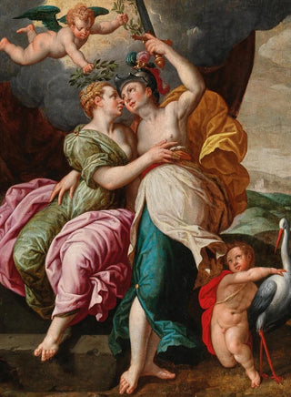 Jacob De Backer - Vigilance embracing Peace.webp