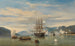 El acorazado de vapor HMS Medusa abriendo el estrecho de Shimonoseki - Jacob Eduard van Heemskerck van Beest — vista de la obra