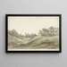 Landscape of Dunes - Jacob Ernst Marcus — framed artwork on a wall