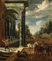 The return after the hunt - Jacob Ferdinand Saeys — artwork view