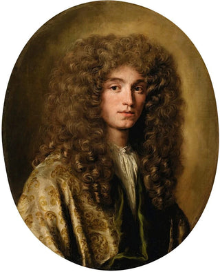 Jacob Ferdinand Voet - Portrait of a man wearing a wig.webp