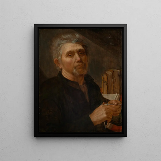 Jacob Gerritsz Cuyp - Der Evangelist Lukas seine Feder schneidend.webp
