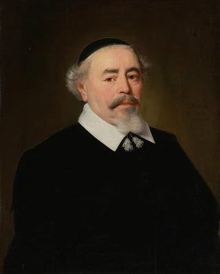 Jacob Gerritsz Cuyp - Portrait of A Bearded Man Wearing A Skullcap Said To Be The Mayor of Dordrecht.webp