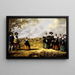 Vue sur le château de Brucoli, La Bruca - Jacob Gerritsz Cuyp — framed artwork on a wall