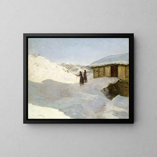 Jacob Glersen - Winter at Vgsli in Telemark.webp