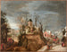 Alegoría de las Estaciones en un paisaje - Jacob Grimmer — vista de la obra