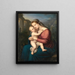 María con el Niño - Jacob Götzenberger — cuadro enmarcado en la pared