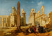 Ruinas del palacio de Karnak en Tebas - Jacob Jacobs — vista de la obra