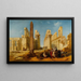 Las Ruinas de Karnak en Tebas - Jacob Jacobs — cuadro enmarcado en la pared