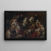 The Nuns of the Hospital of Antwerp - Jacob Jordaens — framed artwork on a wall