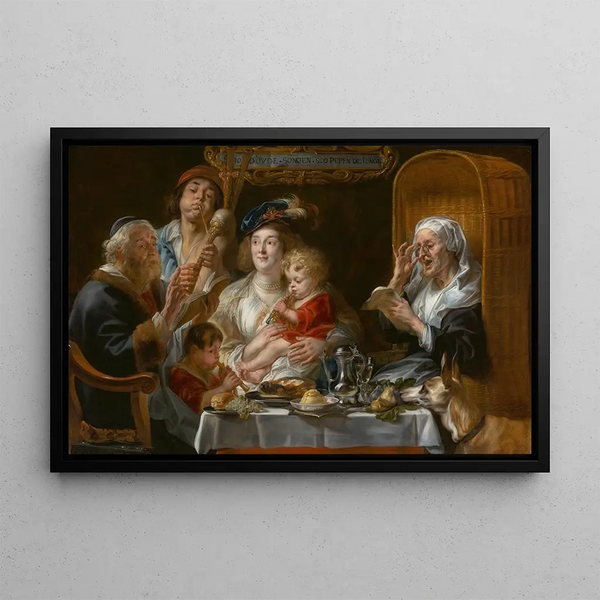 Jacob Jordaens - As the Old Sang so Pipe the Young.webp