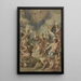 The Martyrdom of Saint Stephen - Jacob Jordaens — framed artwork on a wall