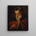 Cabeza de un hombre barbudo, quizás un apóstol - Jacob Jordaens — cuadro enmarcado en la pared