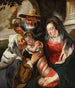 Holy Family with Saint Anne - Jacob Jordaens — artwork view