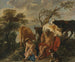 Mercure y Argus - Jacob Jordaens — vista de la obra