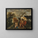 Mercure y Argus - Jacob Jordaens — cuadro enmarcado en la pared