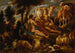 Mercure tocando la flauta para dormir a Argus con Io transformada en una vaca blanca - Jacob Jordaens — vista de la obra