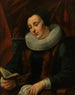 Retrato de una mujer - Jacob Jordaens — vista de la obra