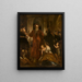 Saint Ivo de Bretagne - Jacob Jordaens — framed artwork on a wall