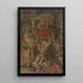 San Martín de Tours sanando al siervo de Tétrodius - Jacob Jordaens — cuadro enmarcado en la pared