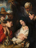 L'Adoration des bergers - Jacob Jordaens — vista de la obra
