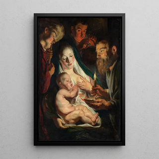 Jacob Jordaens - The Holy Family with Shepherds.webp