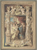 La Présentation au Temple avec un projet de cadre sculpté - Jacob Jordaens — artwork view