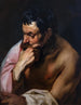 The Thinker or the Fauna in Meditation - Jacob Jordaens — artwork view