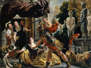 Jacob Jordaens - Ulysses Threatening Circe.webp