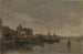 La tour des pleureuses avec le pont sur le Gelderse Kade à Amsterdam - Jacob Maris — artwork view