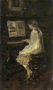 Girl at the Piano - Jacob Maris — artwork view