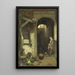 Small Cour - Jacob Maris — framed artwork on a wall