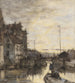 Urban Night Landscape Painting - Jacob Maris — artwork view