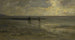 Playa al atardecer - Jacob Maris — vista de la obra