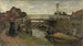 The Bridge - Jacob Maris — artwork view