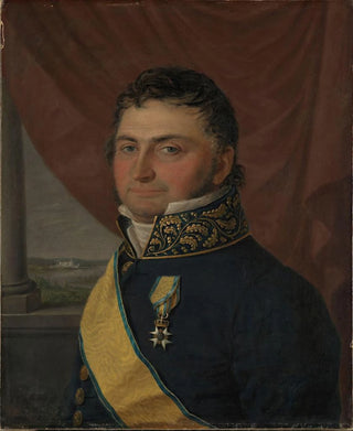 Jacob Munch - Portrait of Cabinet Minister Nicolay Johan Lohmann Krog.webp