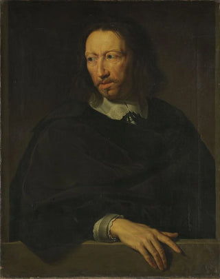 Jacob Munch - Portrait of a Man After Philippe de Champaigne Louvre.webp