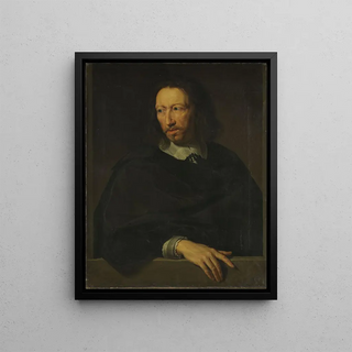 Jacob Munch - Portrait of a Man After Philippe de Champaigne Louvre.webp