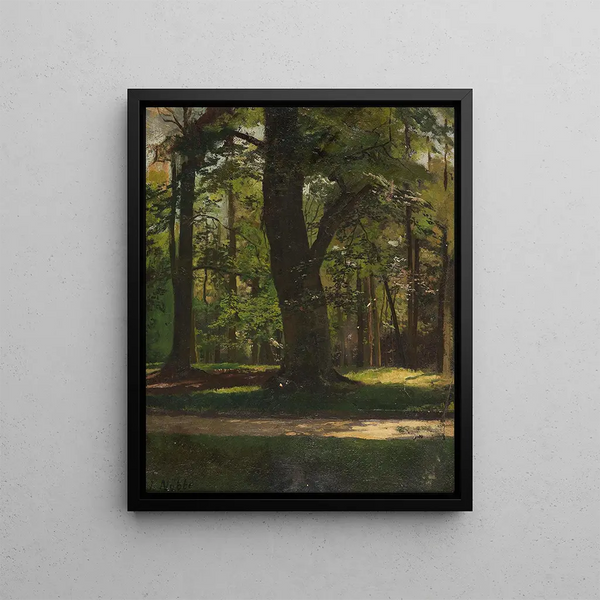Jacob Nbbe - Waldlichtung im Tiergarten Berlin.webp